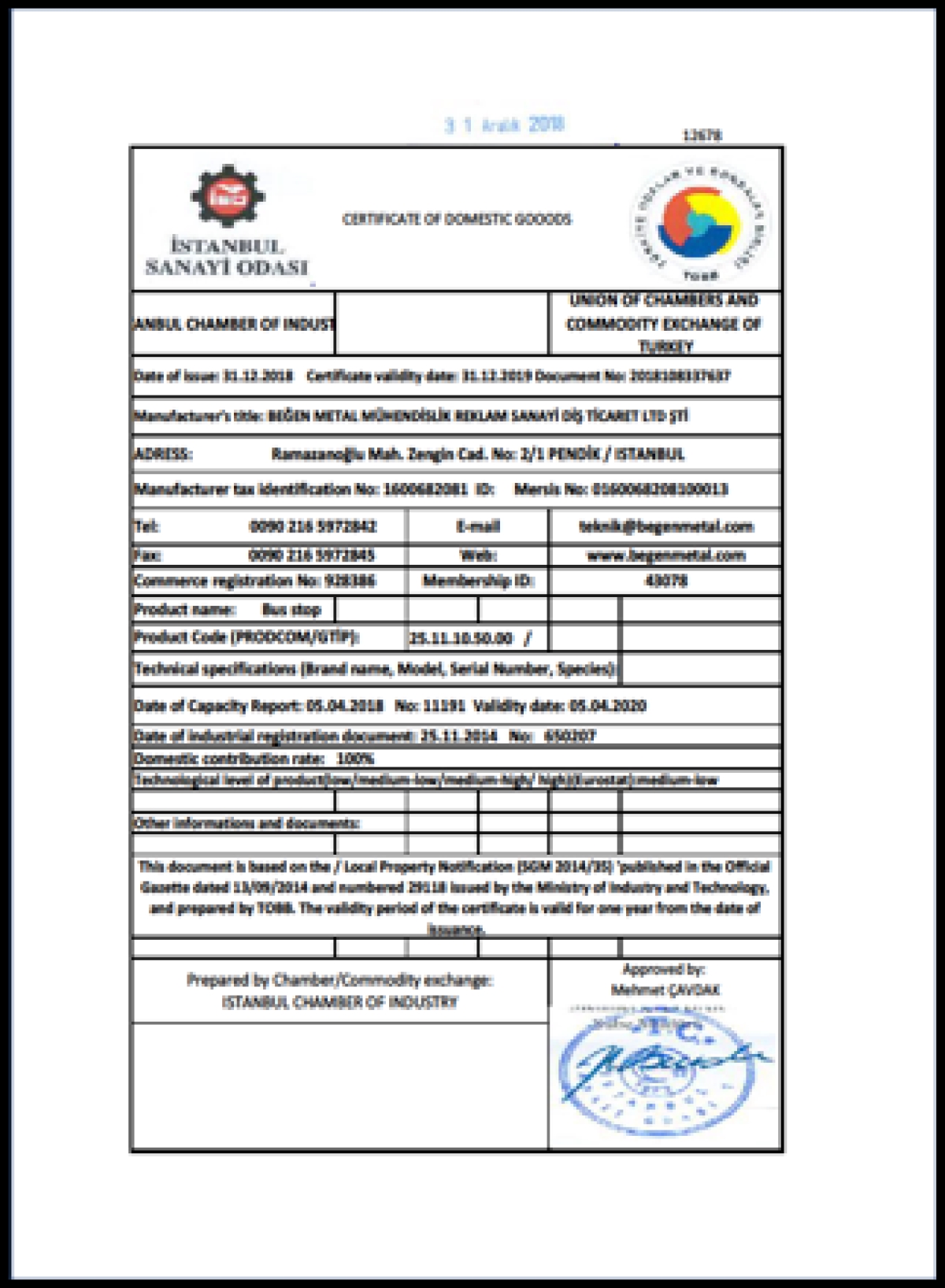 İstanbul Sanayi Odası