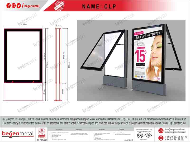 Raket Pano, Advertising Panel